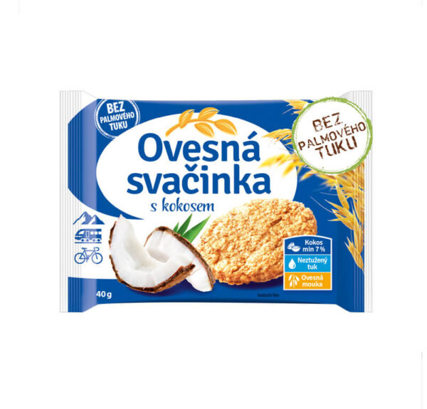 Ovesna svačinka s kokosem