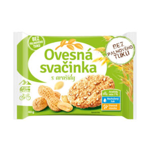 Ovesna svačinka s arašídy