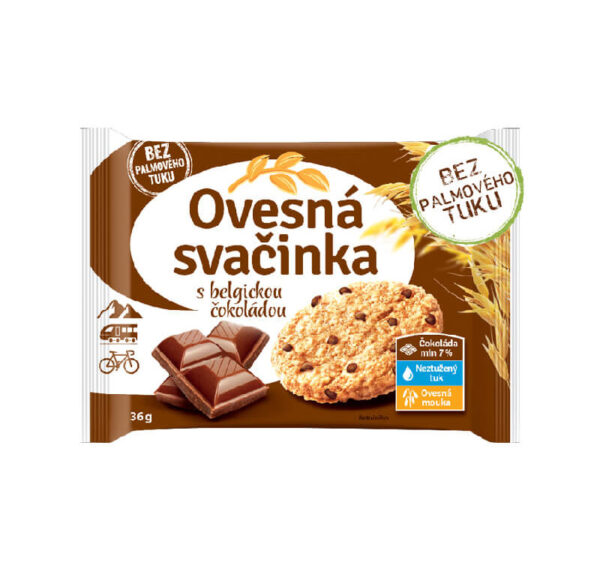 Ovesna svačinka s čokoládou